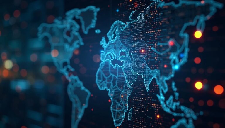 intercambio trafico internet mundo