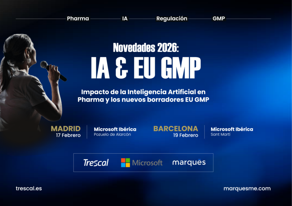 Trescal y Marqués, con Microsoft, presentan las novedades sobre EU GMP e IA para la industria farmacéutica