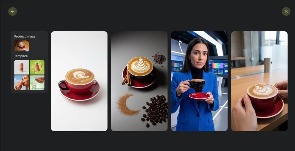 Pomelli Photoshoot: la apuesta de Google para crear fotos de producto “de estudio” a partir de una sola imagen 1 colorvivo cafe pomelli