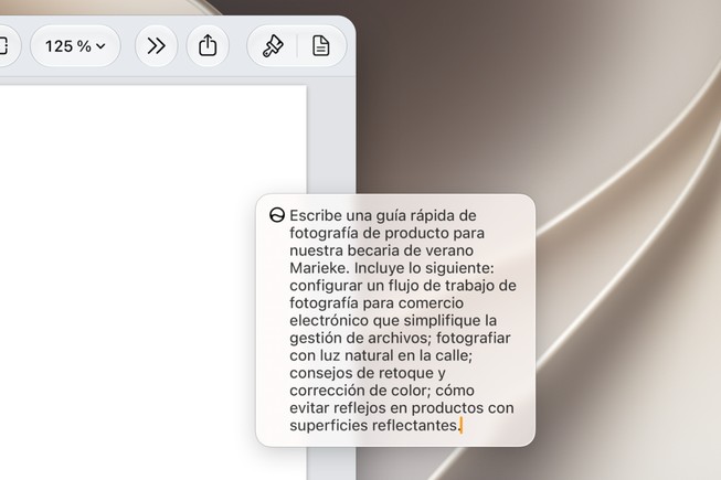 Siri AI llega en español: redacta mensajes a medida y se apoya en Gemini 1 Una persona usa Siri AI para redactar un texto desde cero